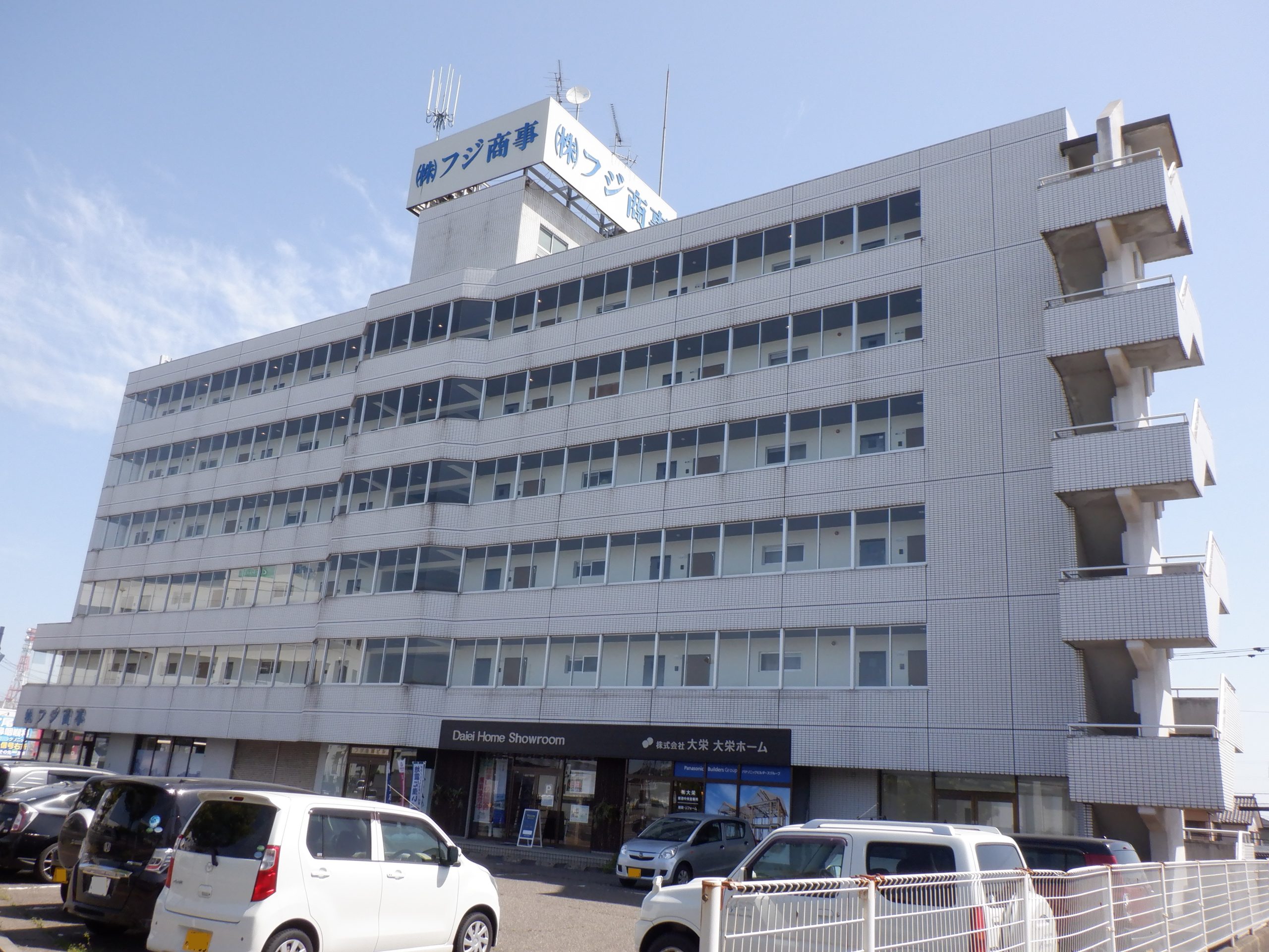 フジ商事ビルエバーガードSG西面施工前