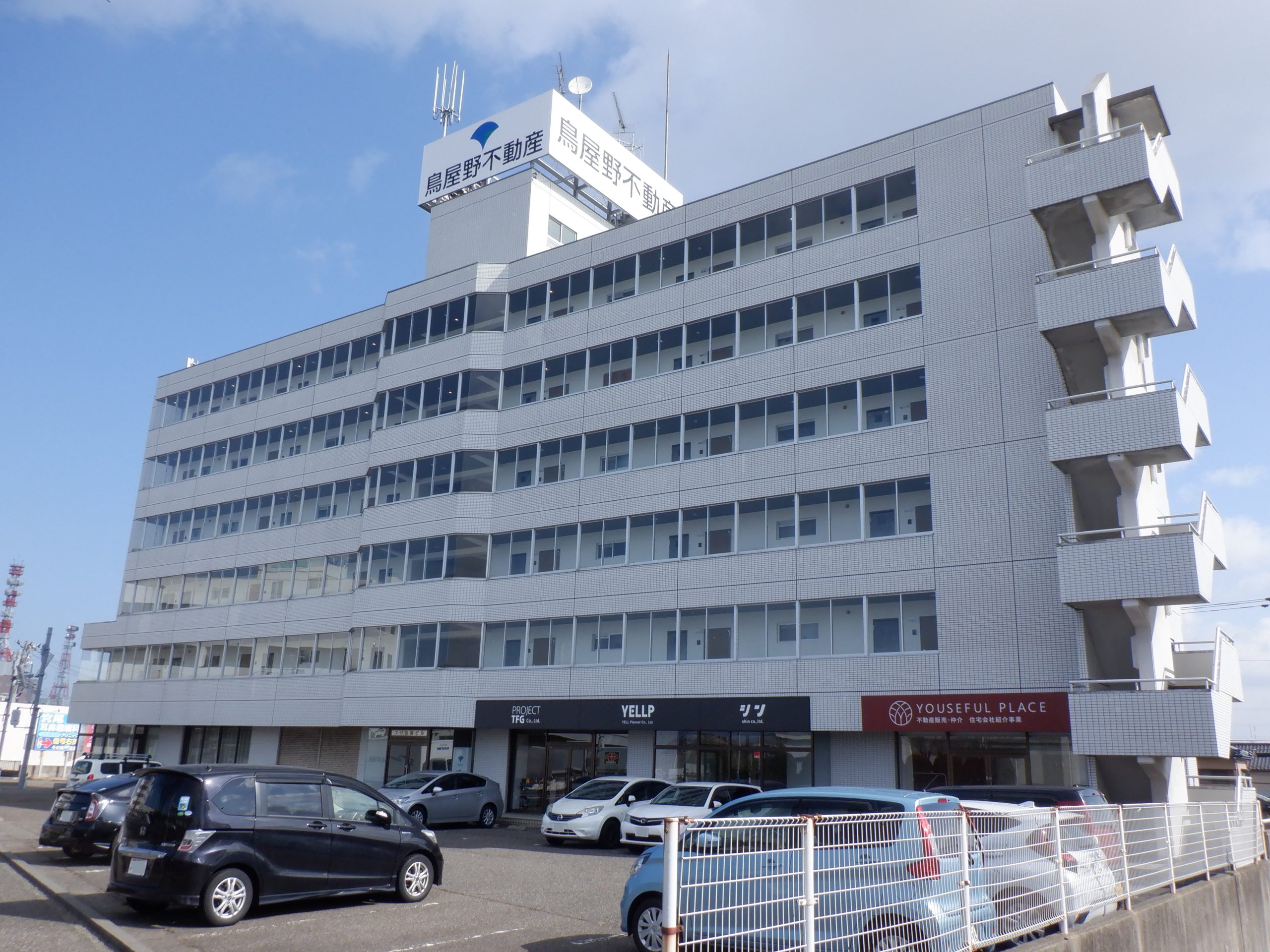 フジ商事ビルエバーガードSG西面施工後