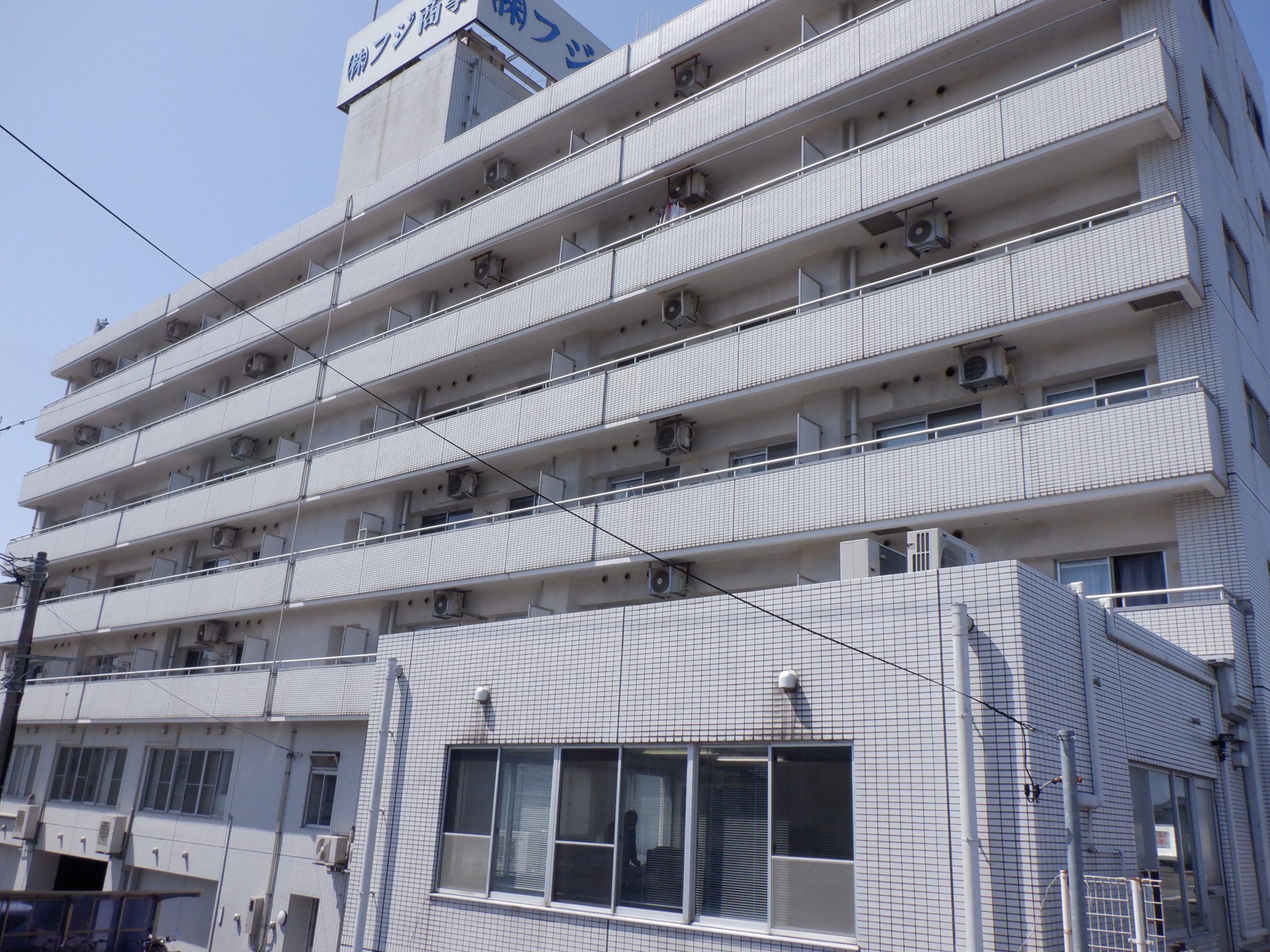 フジ商事ビルエバーガードSG21東面施工前